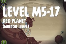Angry Birds Space Red Planet Mirror Level M5-17 Walkthrough