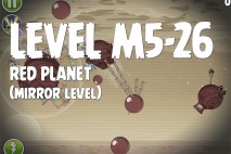 Angry Birds Space Red Planet Mirror Level M5-26 Walkthrough