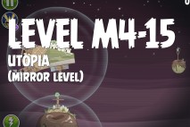 Angry Birds Space Utopia Mirror Level M4-15 Walkthrough