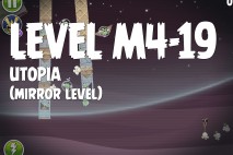 Angry Birds Space Utopia Mirror Level M4-19 Walkthrough