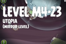 Angry Birds Space Utopia Mirror Level M4-23 Walkthrough