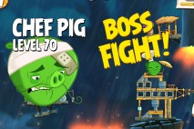 Angry Birds Under Pigstruction Chef Pig Level 70 Boss Fight Walkthrough