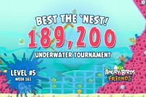 Can you ‘Best the Nest’ in Angry Birds Friends Tournament Week 161 Level 5?