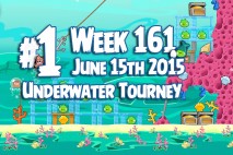 Angry Birds Friends 2015 Underwater Tournament Level 1 Week 161 Walkthrough