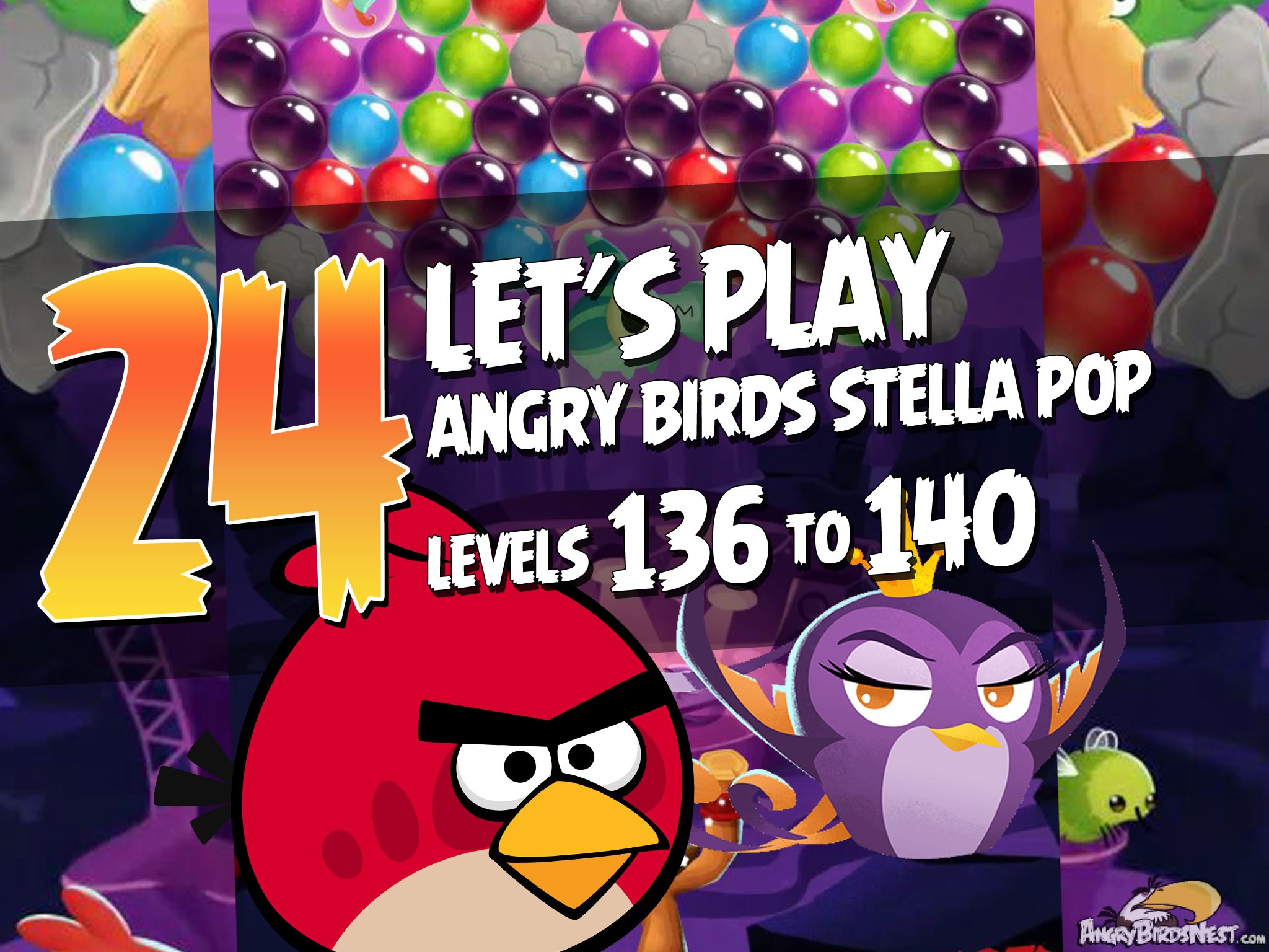 Angry Birds Stella Pop Featured Image Levels 136 thru 140