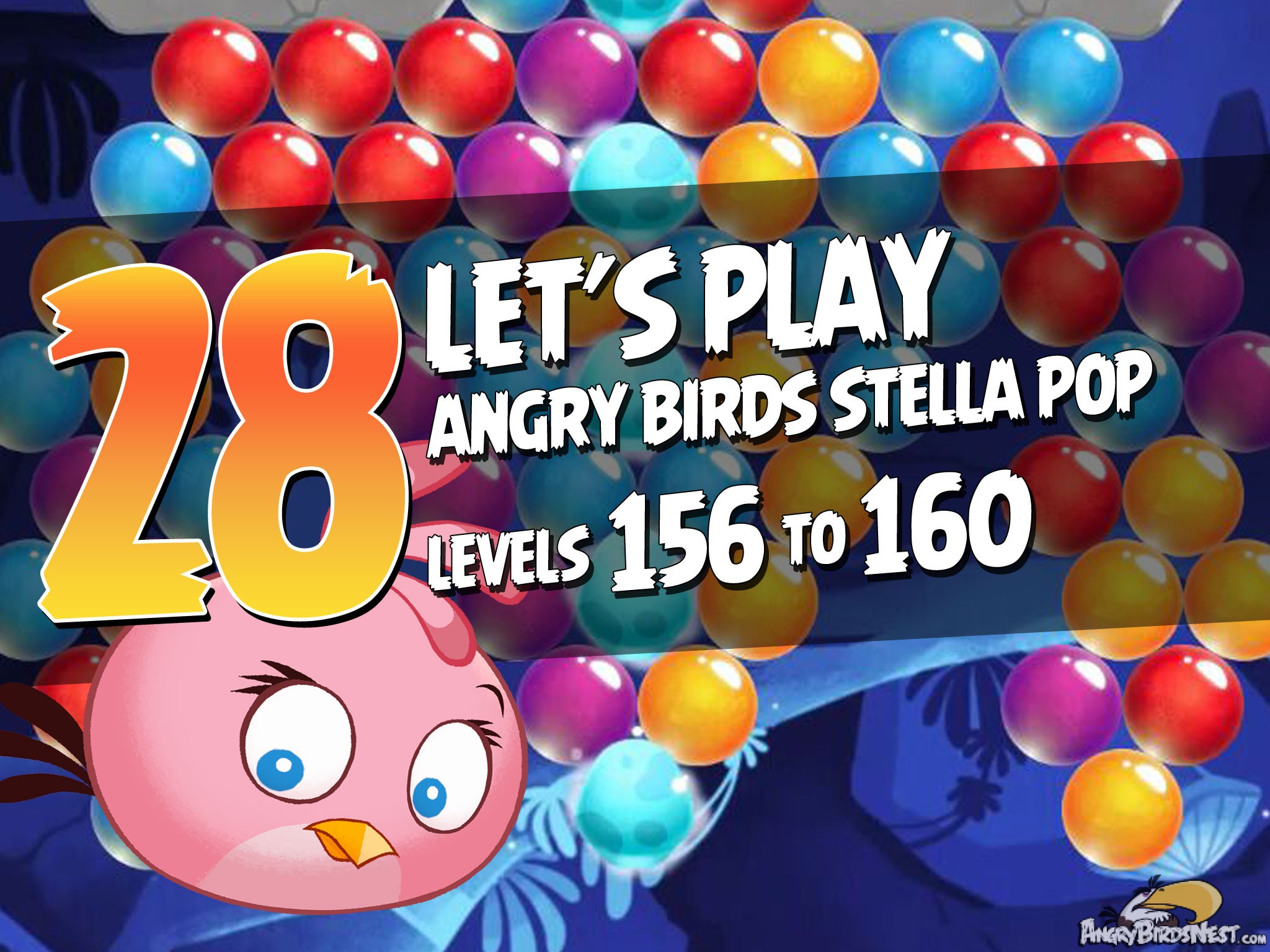 Angry Birds Stella Pop Featured Image Levels 156 thru 160