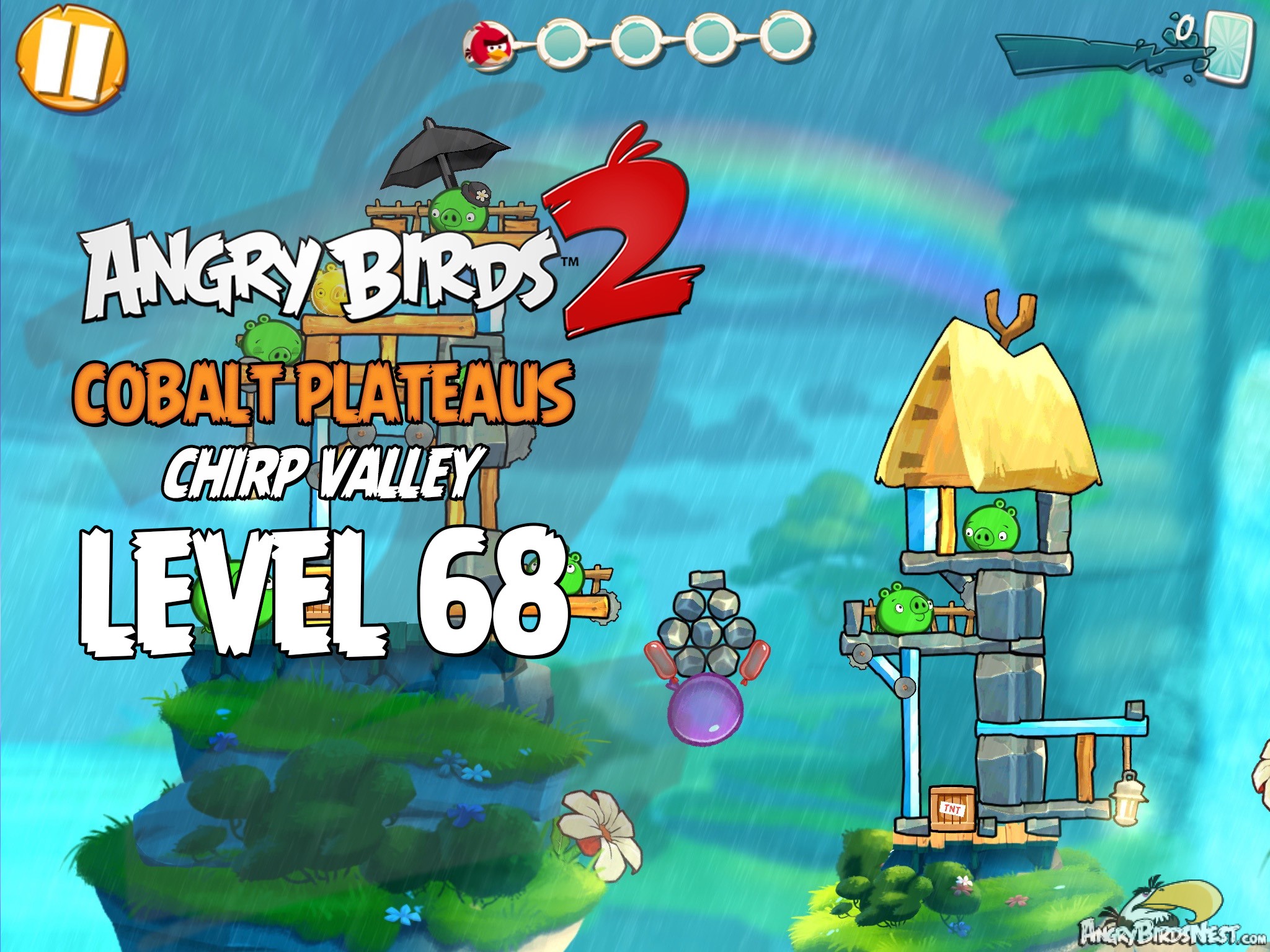 angry-birds-2-level-68-cobalt-plateaus-chirp-valley-3-star-walkthrough-angrybirdsnest