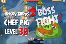 Angry Birds 2 Foreman Pig Level 30 Boss Fight Walkthrough – Pig City New Pork City
