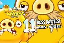Angry Birds Fight! – KAIJUU PIG and WALRUS PIG BOSS FIGHTS