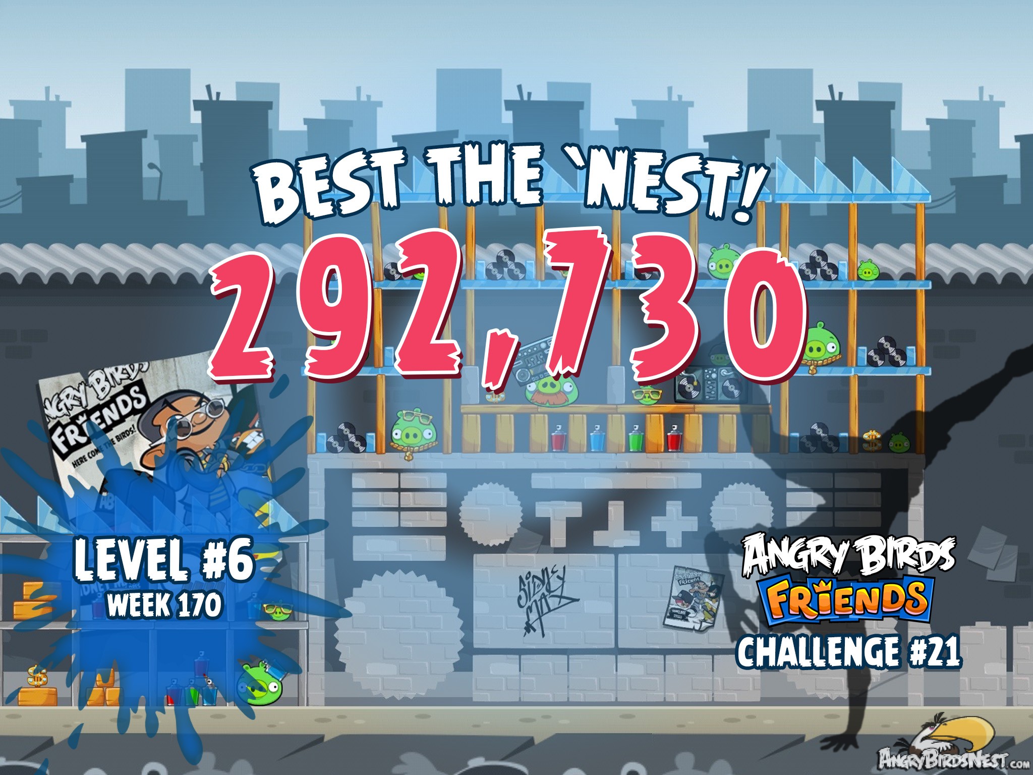 Angry Birds Friends Best the Nest Challenge Week 21