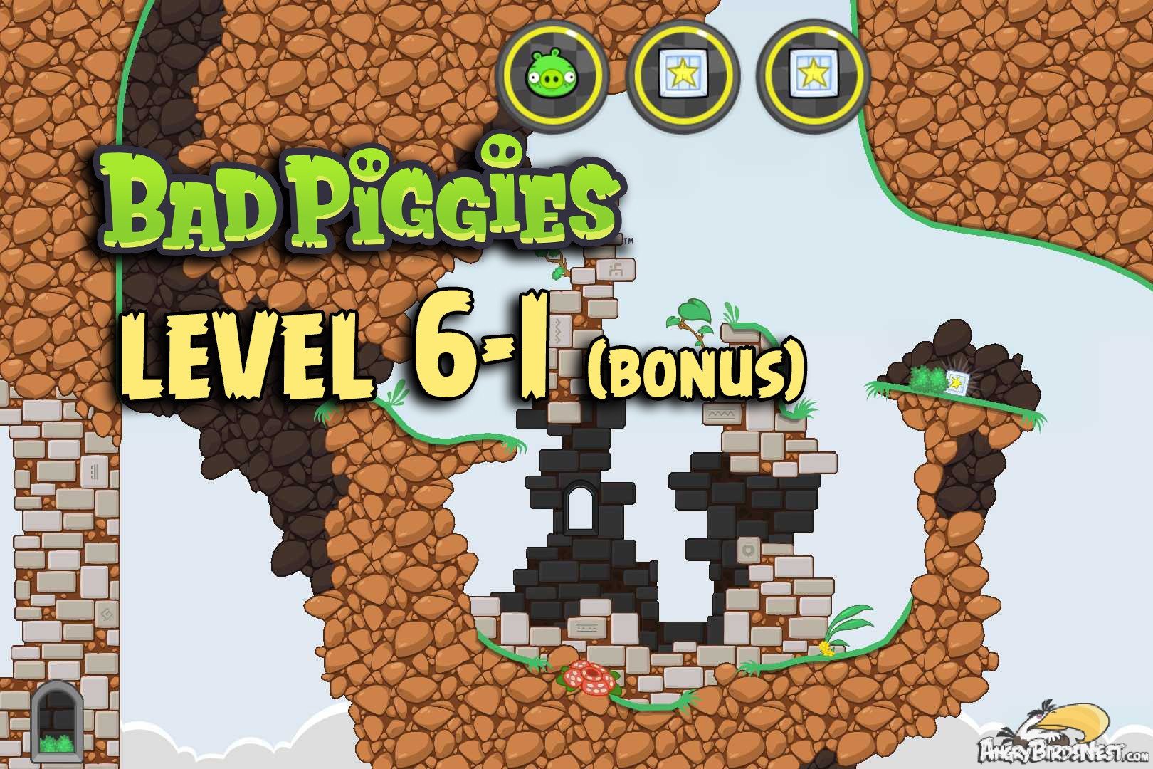 Bad Piggies The Road To El Porkado Level 6-I