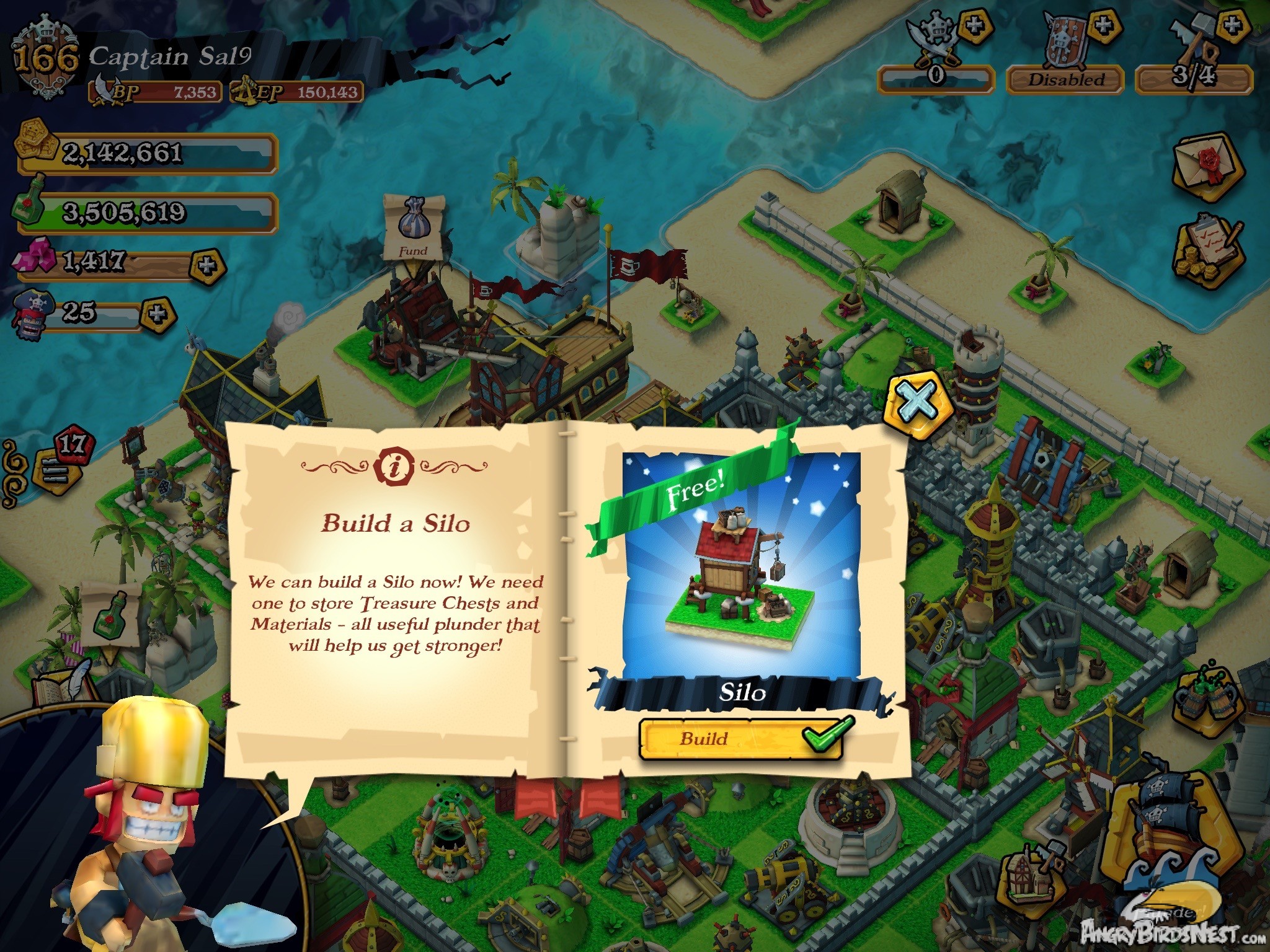 Plunder Pirates Silo Image | AngryBirdsNest