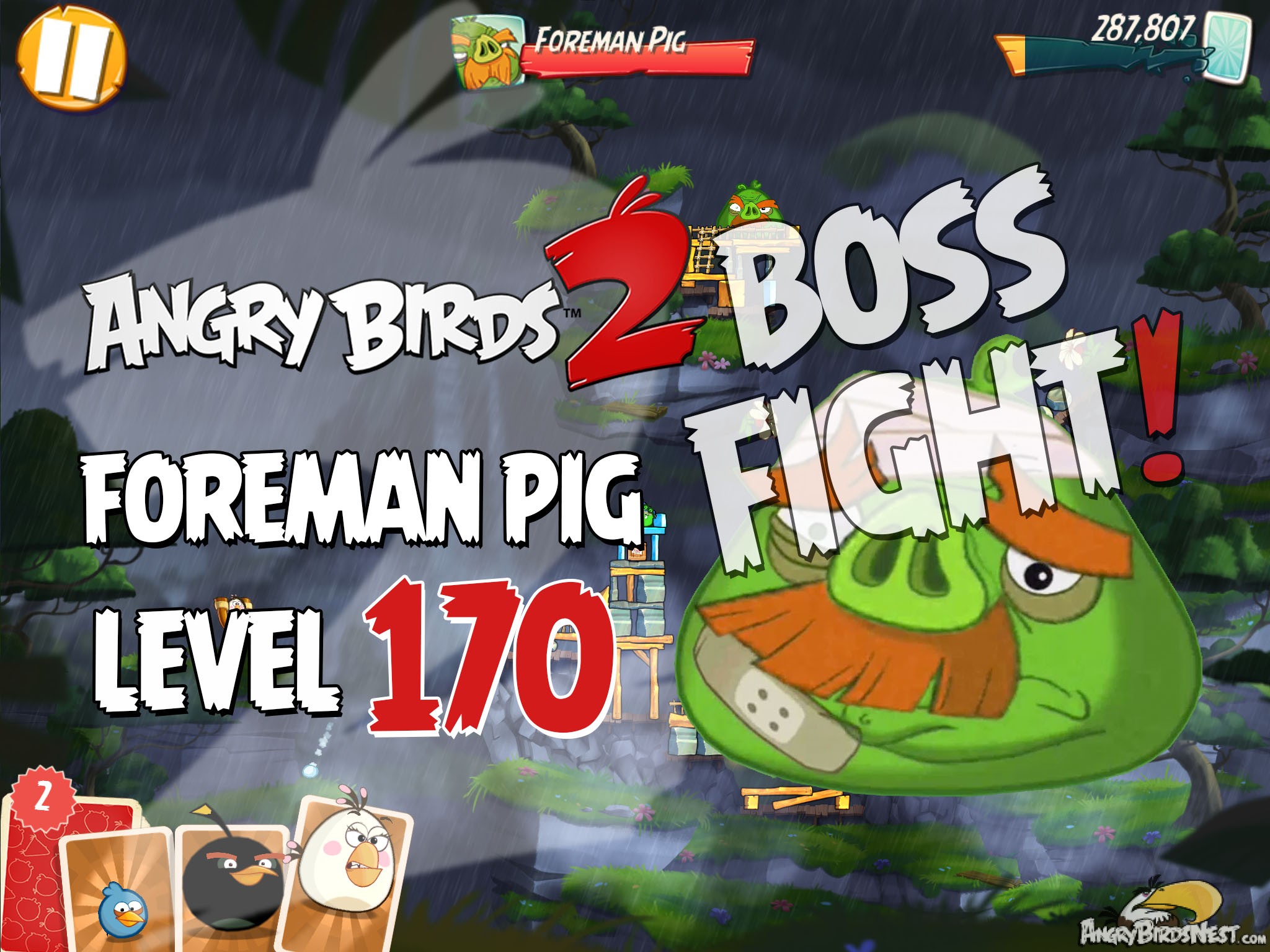 Angry Birds 2 Cobalt Plateaus Greenerville Level 170