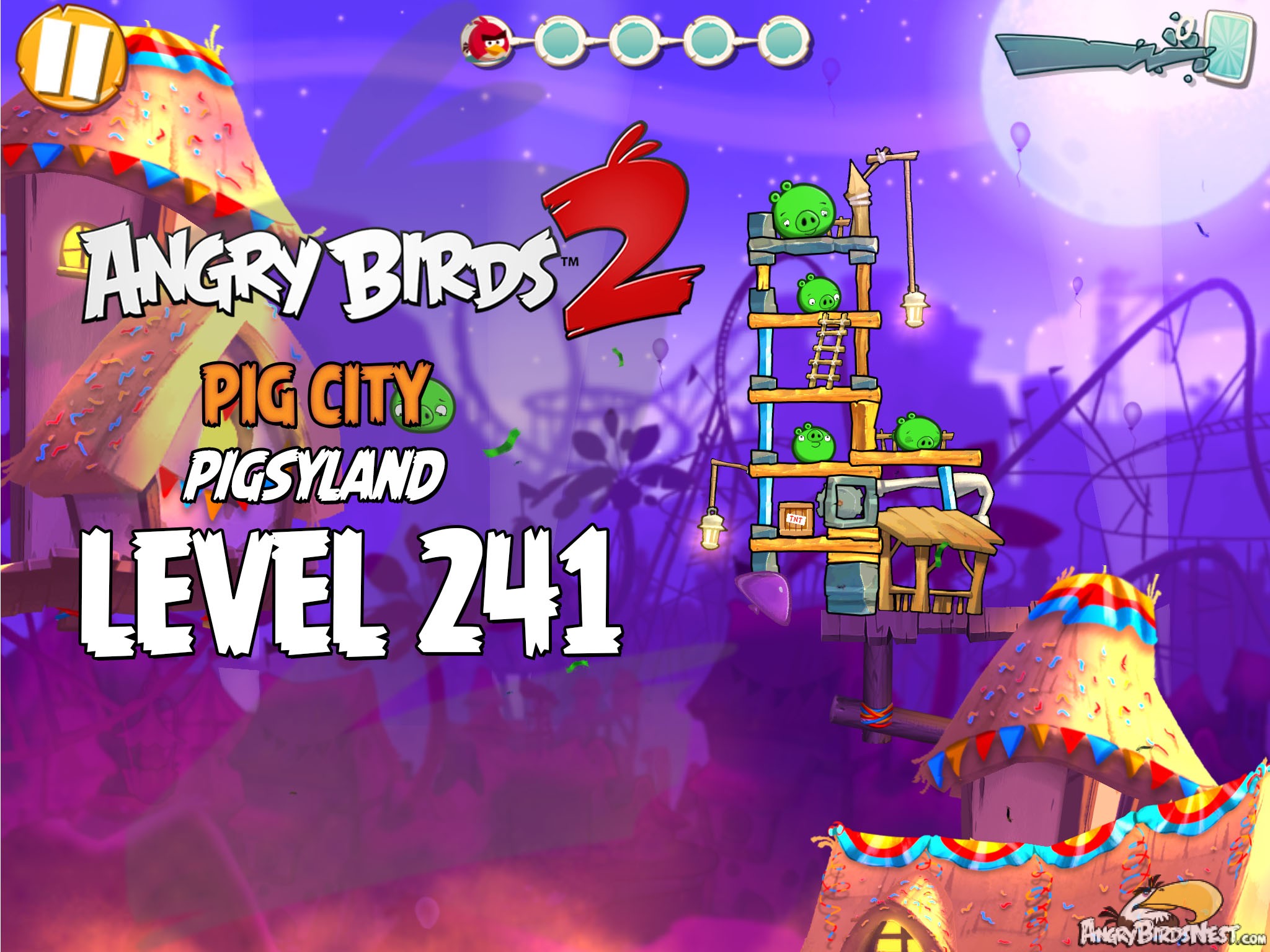 Angry Birds 2 Pig City Pigsyland Level 241