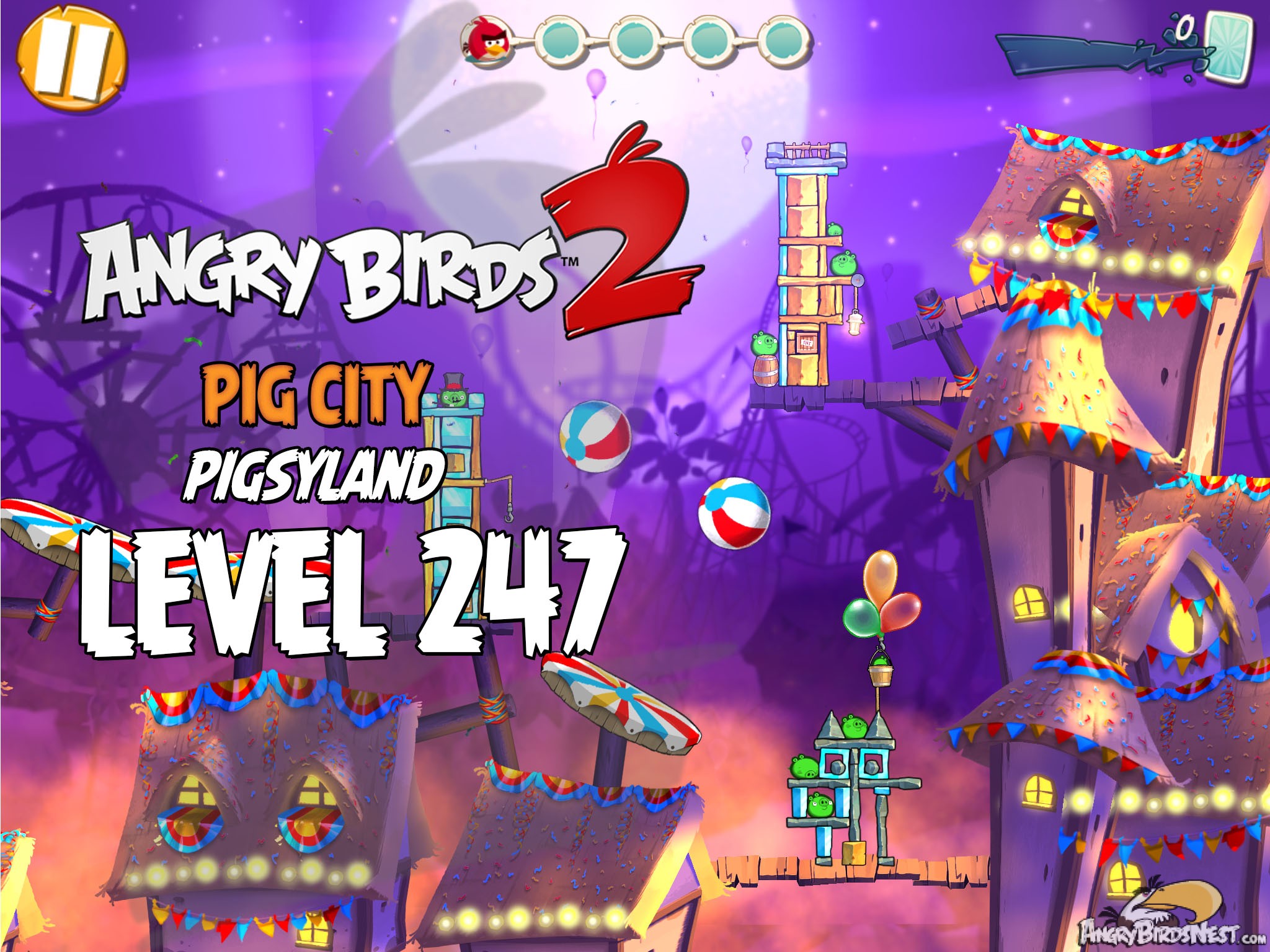 Angry Birds 2 Pig City Pigsyland Level 247