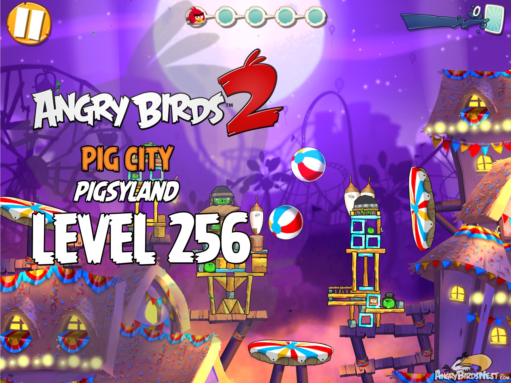 Angry Birds 2 Pig City Pigsyland Level 256