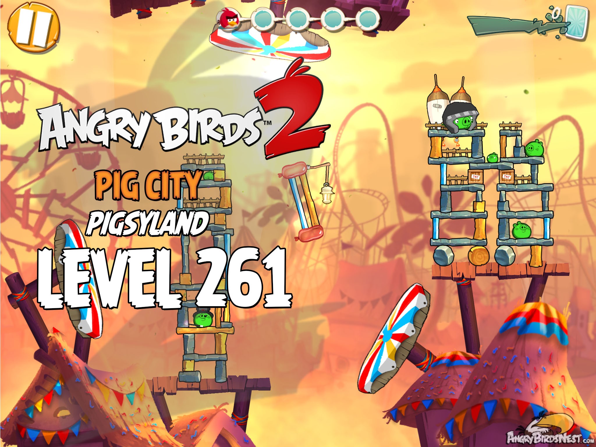 Angry Birds 2 Pig City Pigsyland Level 261