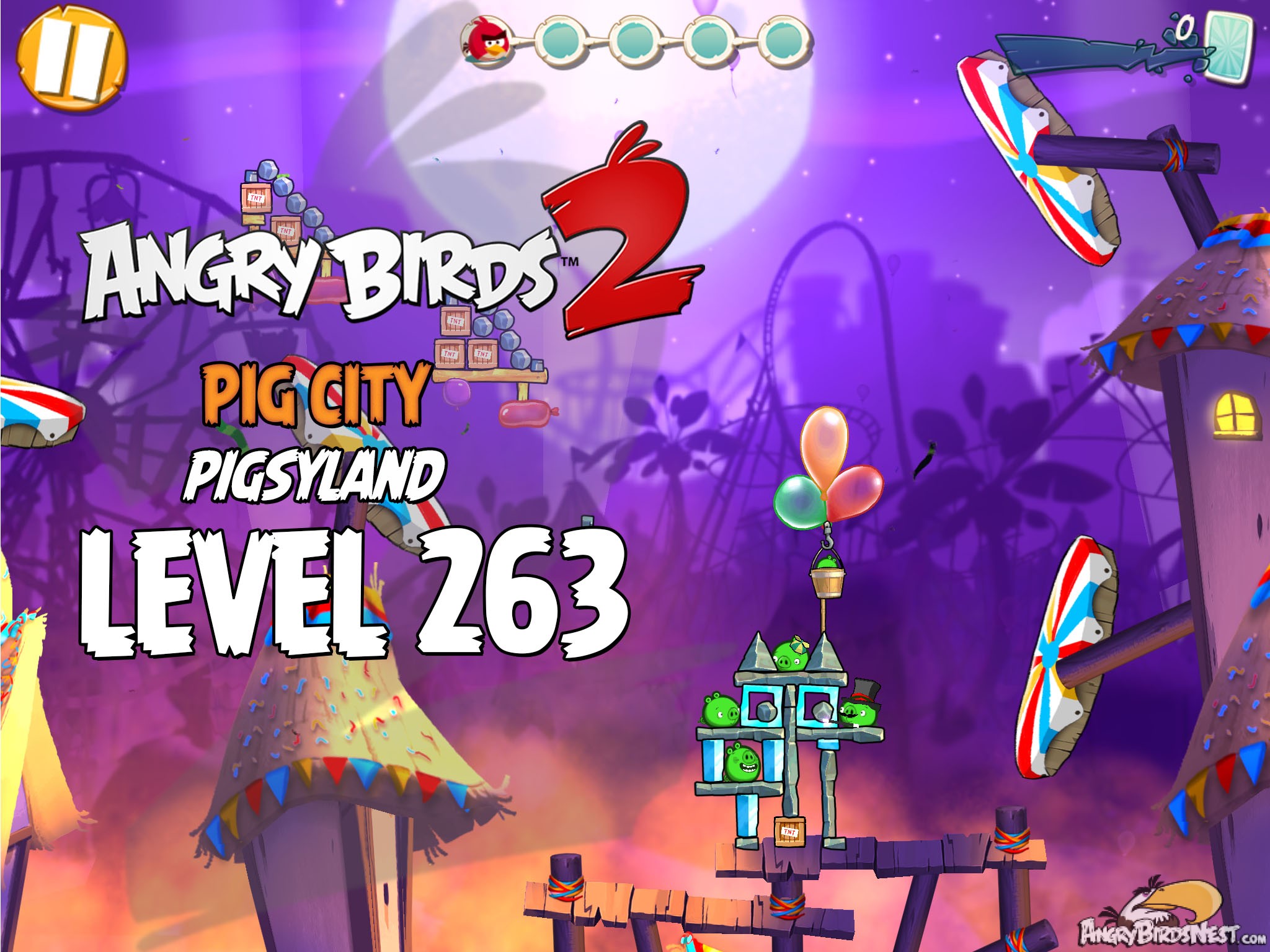 Angry Birds 2 Pig City Pigsyland Level 263