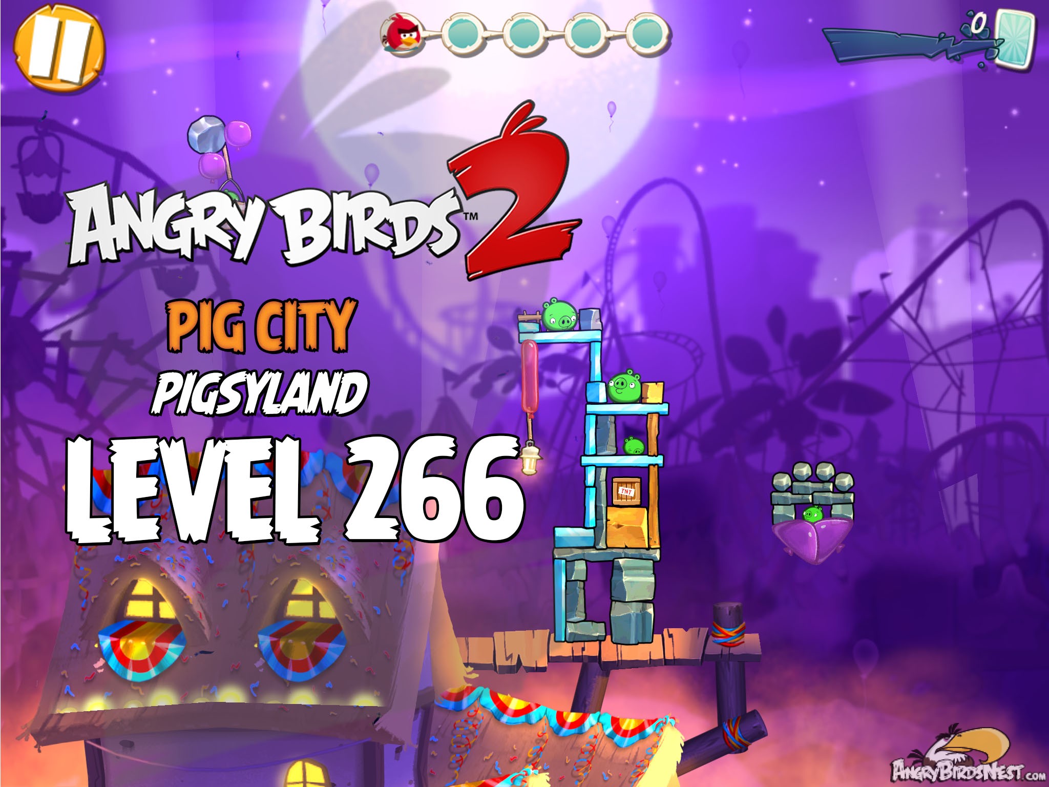 Angry Birds 2 Pig City Pigsyland Level 266