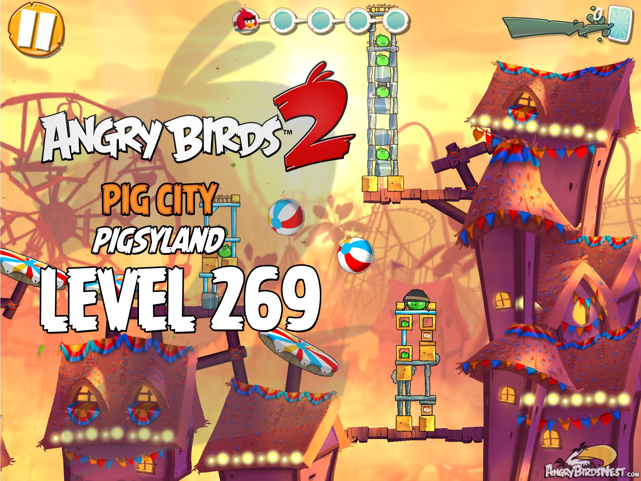 Angry Birds 2 Pig City Pigsyland Level 269