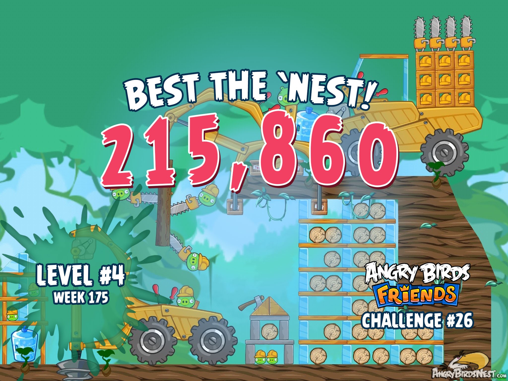 Angry Birds Friends Best the Nest Challenge Week 26