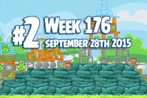 Angry Birds Friends 2015 Tournament Level 2 Week 176 Walkthrough