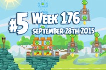 Angry Birds Friends 2015 Tournament Level 5 Week 176 Walkthrough