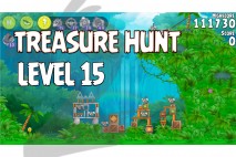 Angry Birds Rio Treasure Hunt Walkthrough Level #15