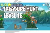 Angry Birds Rio Treasure Hunt Walkthrough Level #16