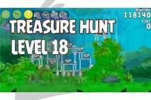 Angry Birds Rio Treasure Hunt Walkthrough Level #18