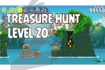 Angry Birds Rio Treasure Hunt Walkthrough Level #20