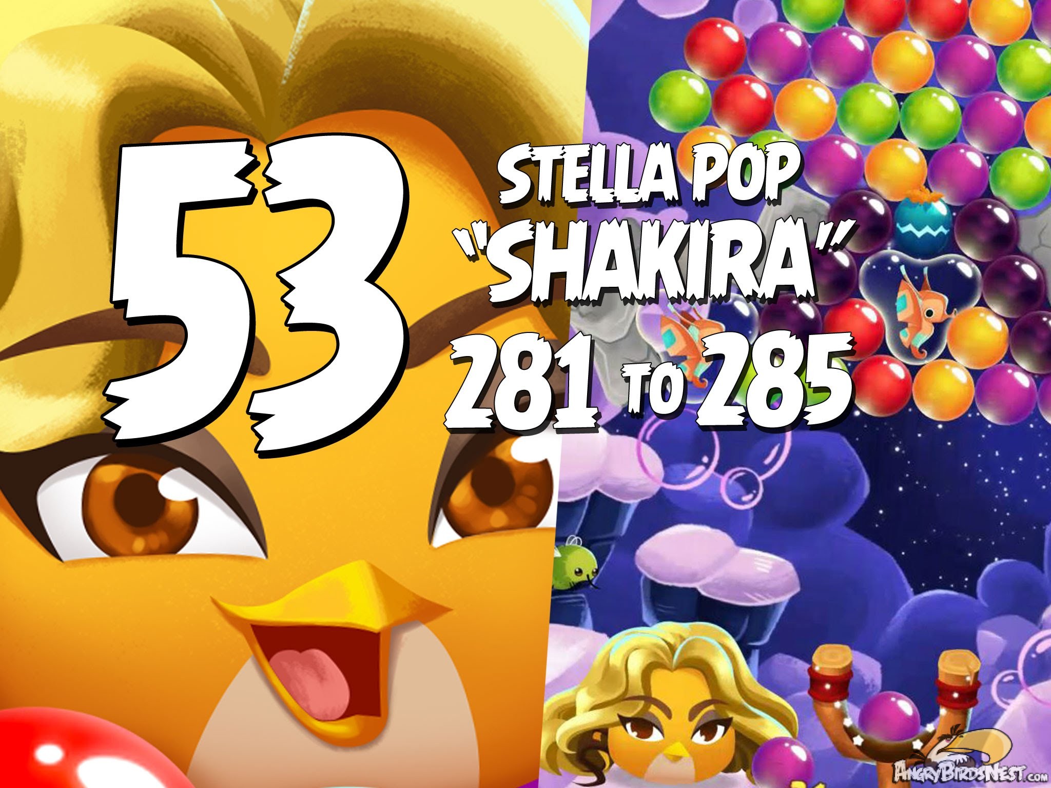 Shakira! Angry Birds Stella Pop Part 53