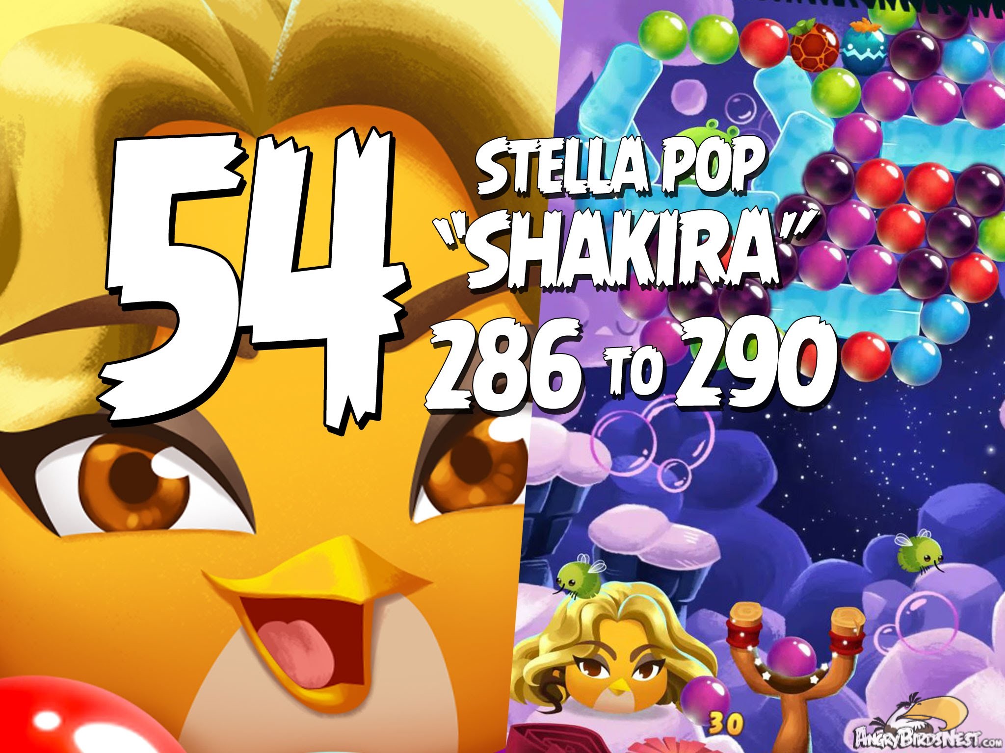 Shakira! Angry Birds Stella Pop Part 54