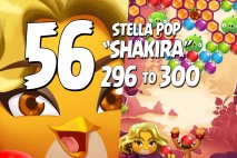 Angry Birds Stella Pop Levels 296 to 300 Love Lagoon Walkthroughs