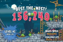 Can you ‘Best the Nest’ in Angry Birds Friends Tournament Week 178 Level 1?