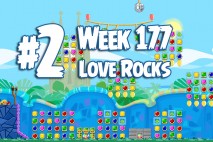Angry Birds Friends 2015 Love Rocks Tournament Level 2 Week 177 Walkthrough