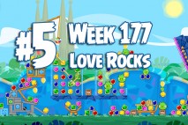 Angry Birds Friends 2015 Love Rocks Tournament Level 5 Week 177 Walkthrough