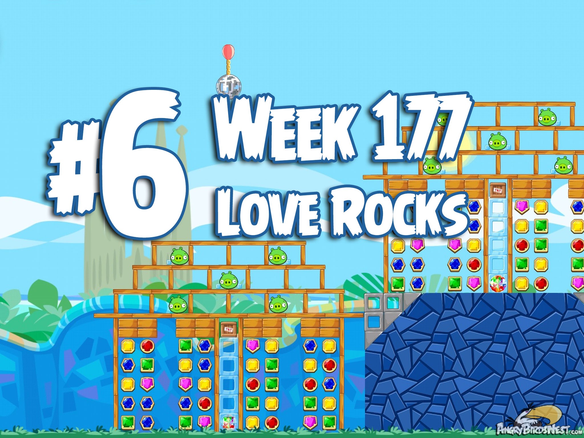 Angry Birds Friends Tournament Week 177 Level 6