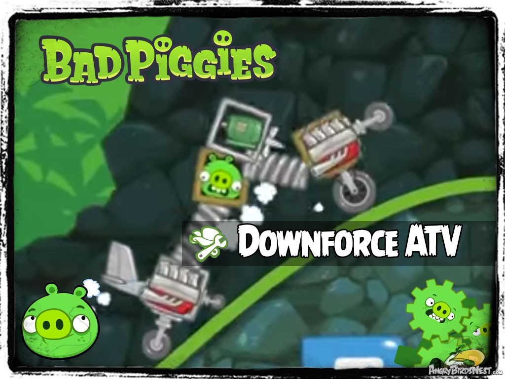 Bad Piggies - Pigineering Downforce ATV