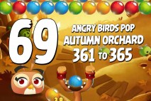 Angry Birds Pop Levels 361 to 365 Autumn Orchard Walkthroughs