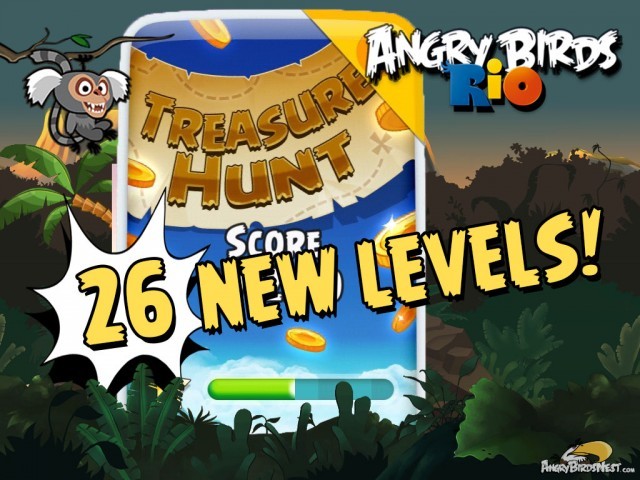 Angry Birds Rio Treasure Hunt!