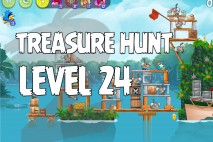 Angry Birds Rio Treasure Hunt Walkthrough Level #24