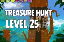 Angry Birds Rio Treasure Hunt Walkthrough Level #25