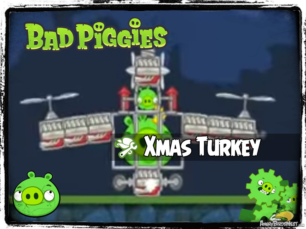 Bad Piggies 18 - Pigineering Flying Xmas Turkey