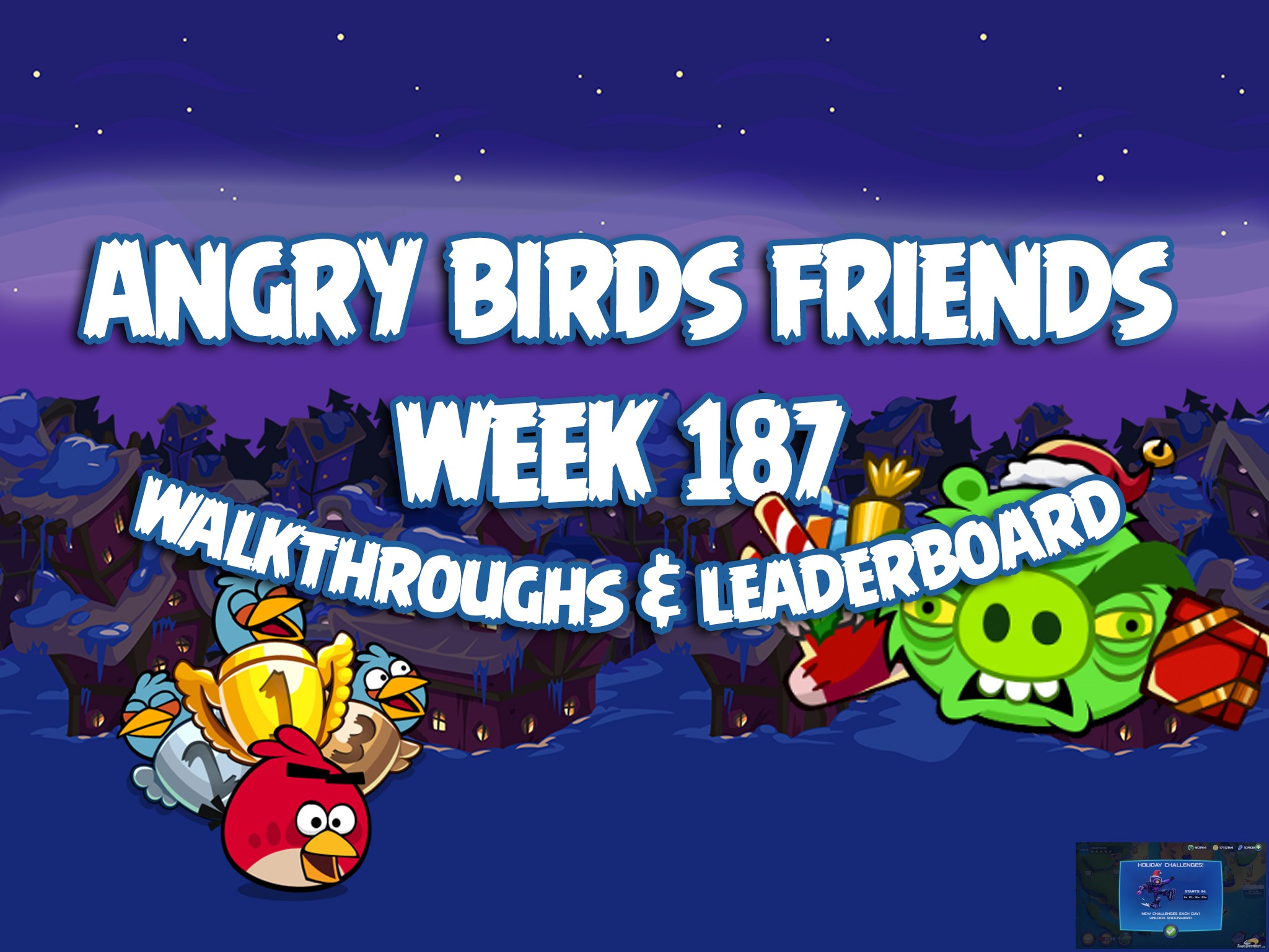 angry birds friends tournament january 2018 walkthrough
