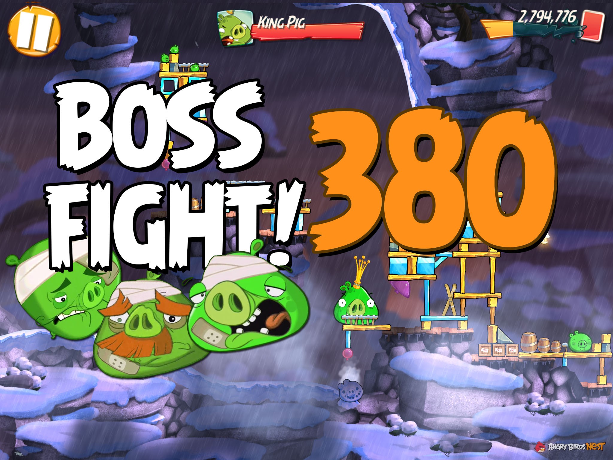 Angry Birds 2 Boss Fight Level 380