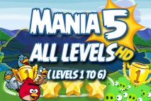 Angry Birds Friends 2016 Tournament Mania 5 Week 193 Non Power-Up Compilation Walkthrough