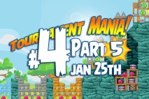 Angry Birds Friends 2016 Tournament Mania 5 Level 4 Week 193 Walkthrough