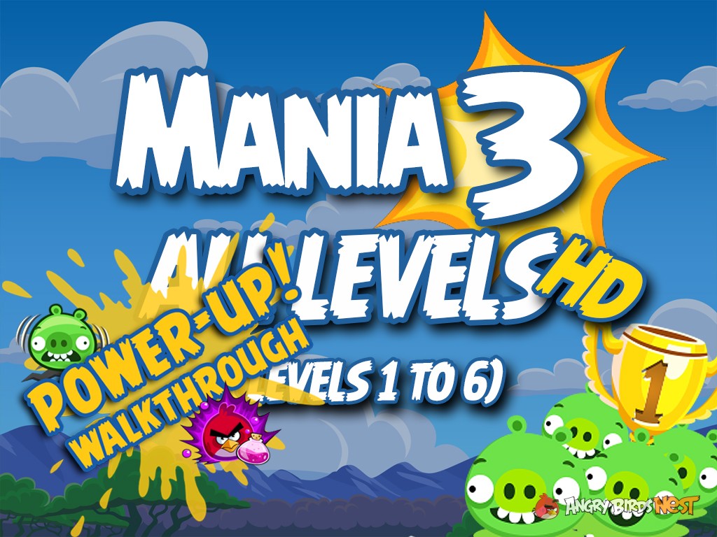 Angry Birds Friends Tournament Mania 3 Week 192 Levels 1 to 6 PU