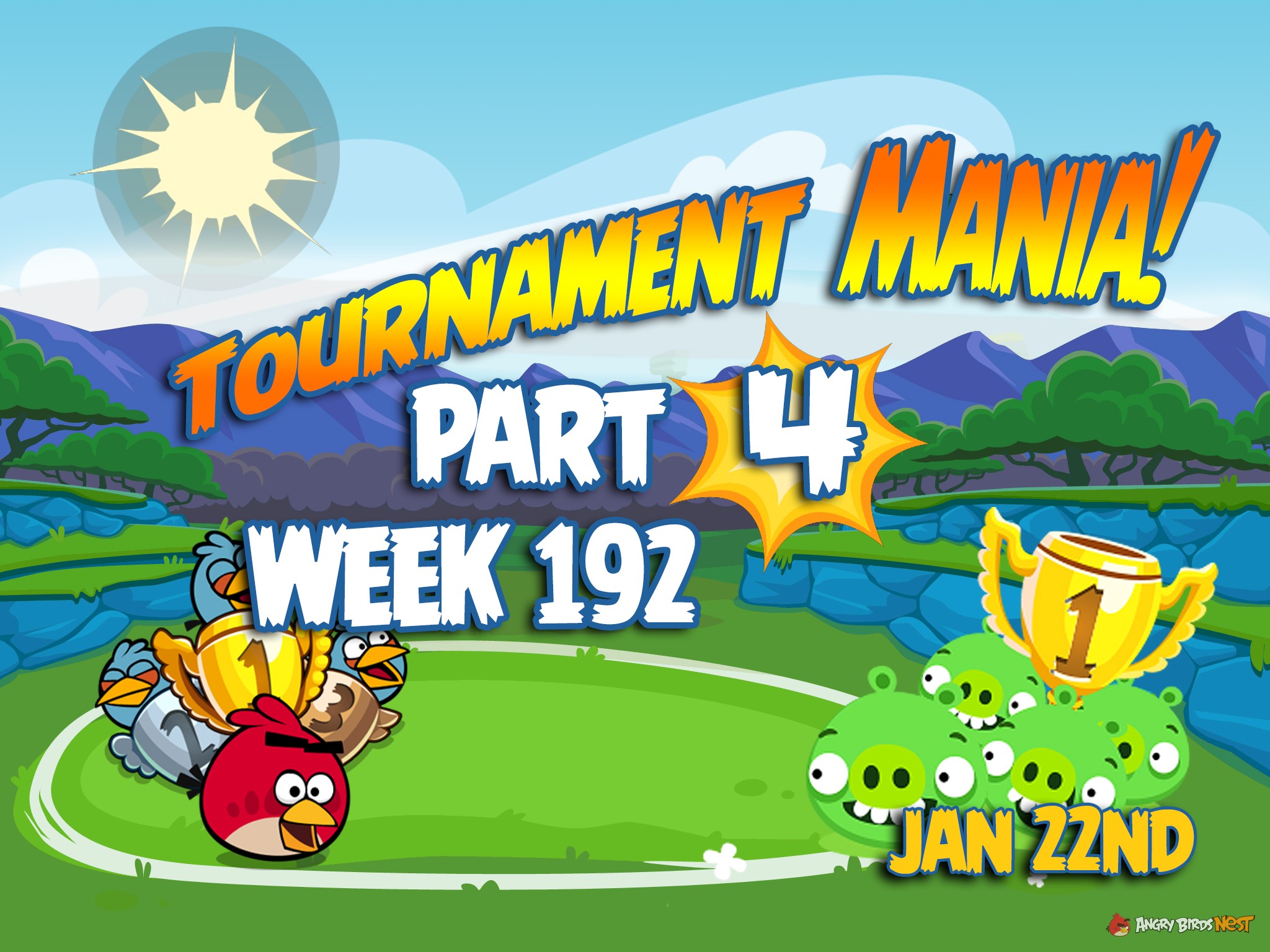 Angry Birds Friends Tournament Mania Part 4 Jan 22nd 2016 Feature Image